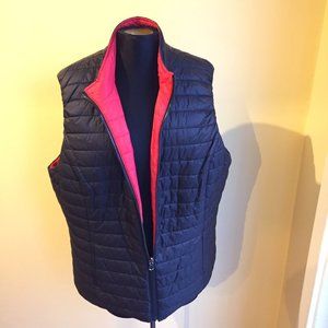 REVERSIBLE winter vest - XL